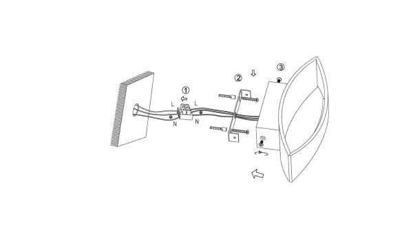 Светильник настенный GW OLE