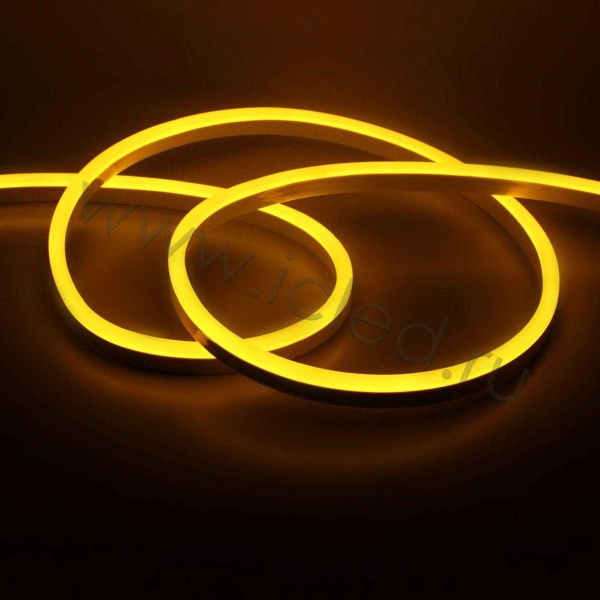 Светодиодный гибкий неон 0816 220V yellow LN7