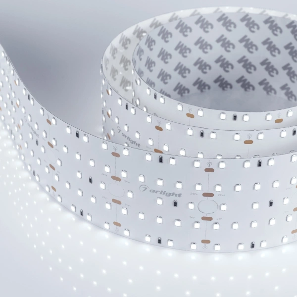 Светодиодная Лента S2-2500 24V White 6000K 59mm (2835, 420 LED/m, LUX) (Arlight, 30 Вт/м, IP20)