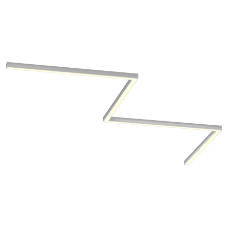 Светильник ЗигЗаг S50 (RAL9003 4x651mm-135 LT70 — 4K 54W)