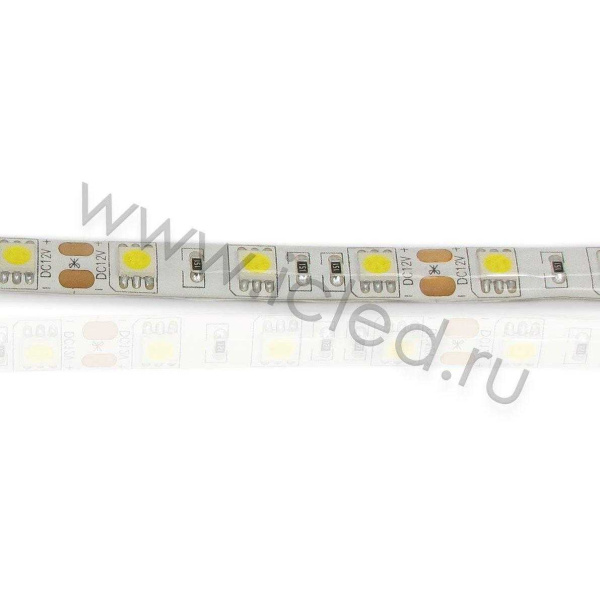 Светодиодная лента Standart class, 3528, 60led/m, Yellow, 12V, IP65