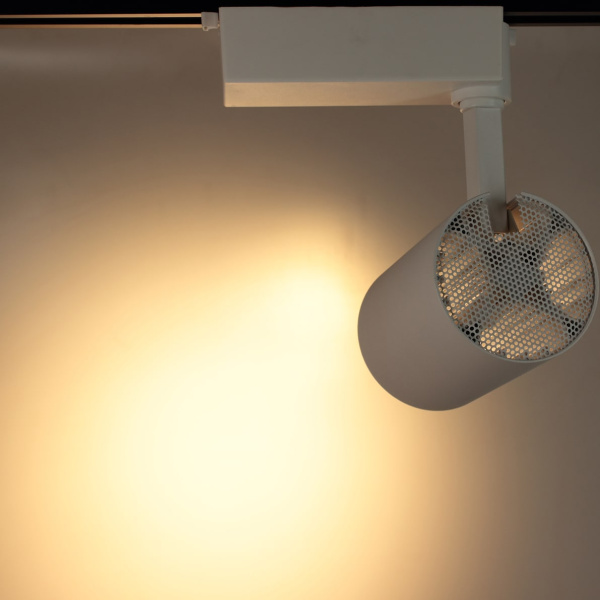 Светодиодный светильник трековый JH-GDX-05 2L PX93 (30W, 220V, warm white, белый корпус)