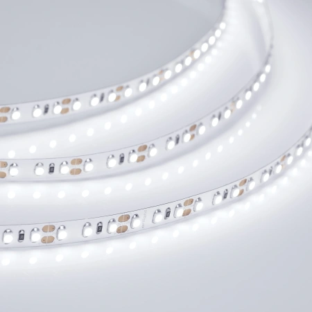 Светодиодная Лента RT 2-5000 12V White6000 2x (3528, 600 LED, LUX) (Arlight, 9.6 Вт/м, IP20)