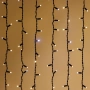 Светодиодная гирлянда ARD-CURTAIN-PRO-2000x3000-BLACK-760LED-FLASH WARM/WHITE (230V, 70W) (Ardecoled, IP65)