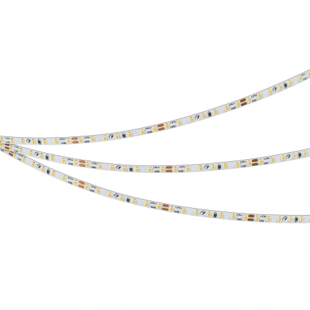 Светодиодная Лента MICROLED-M168-4mm 24V Warm2700 (5 W/m, IP20, 2216, 5m) (Arlight, узкая)