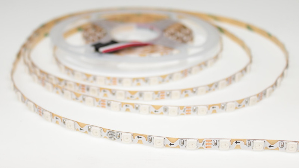 Светодиодная лента S-образная 5050, 60led/m, RGB-SPI, WS2812, 5V, IP20, BA8