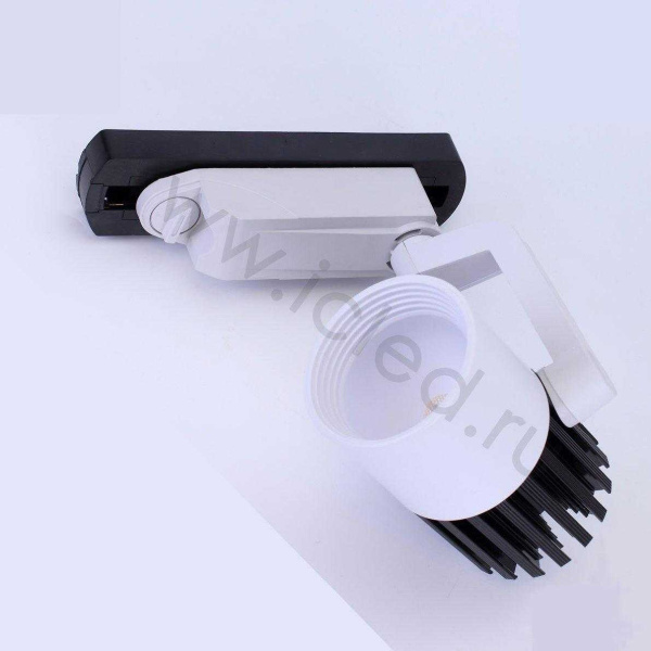 Трек для светильников 2L 0,2м NX5 (однофазный, 2 провода, черный)