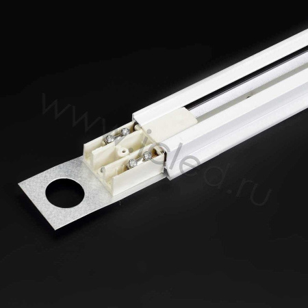 Трек для спотов 2L 2м NX25 (однофазный, 2 провода, белый)