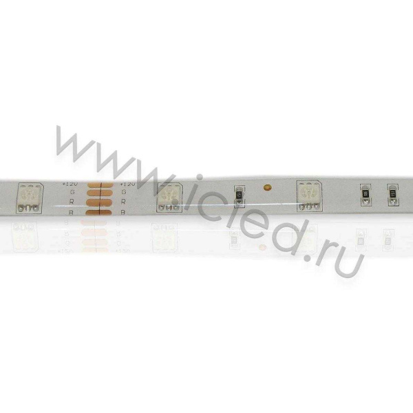 Светодиодная лента Standart class, 5050, 30led/m, RGB, 12V, IP65