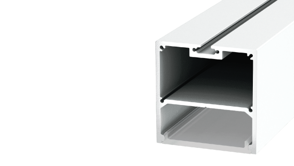 Алюминиевый профиль Design LED LS 5050, 2500 мм, белый