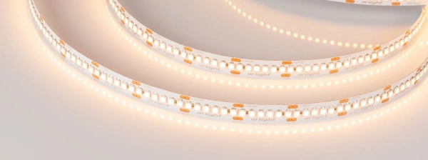 Светодиодная Лента RT-A240-10mm 24V Warm3000 (19.2 W/m, IP20, 3528, 5m) (Arlight, Открытый)