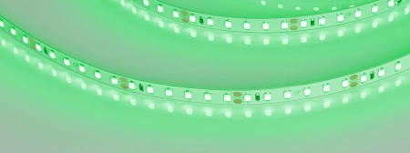 Светодиодная Лента RT-A120-8mm 24V Green(9.6 W/m, IP20, 2835, 5m) (Arlight, Открытый)