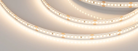 Светодиодная Лента RT-A192-10mm 24V Warm3000 (17.6 W/m, IP20, 2835, 5m) (Arlight, высок.эфф.150 лм/Вт)