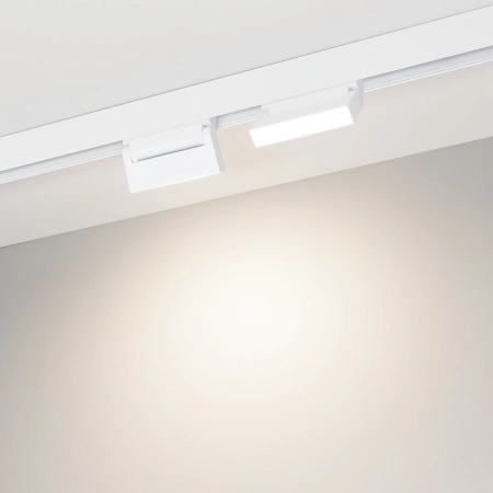 Светильник MAG-ORIENT-FLAT-FOLD-S195-6W Day4000 (WH, 80 deg, 48V, DALI) (Arlight, IP20 Металл, 5 лет)