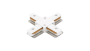 X-коннектор для однофазного трека