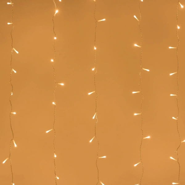 Светодиодная гирлянда ARD-CURTAIN-HOME-1500x1500-CLEAR-144LED Warm (230V, 6W) (Ardecoled, IP20)