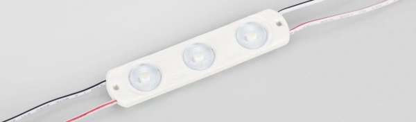 Светодиодный Модуль герметичный CRAFT-2835-3-12V Cool 170deg (80x17.5mm, 1.2W, IP67) (Arlight, Закрытый)