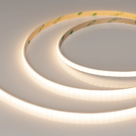 Светодиодная Лента герметичная RTW-PW-A160-8mm 24V Warm3000 (10 W/m, IP66, 2835, 5m) (Arlight, Матовая)