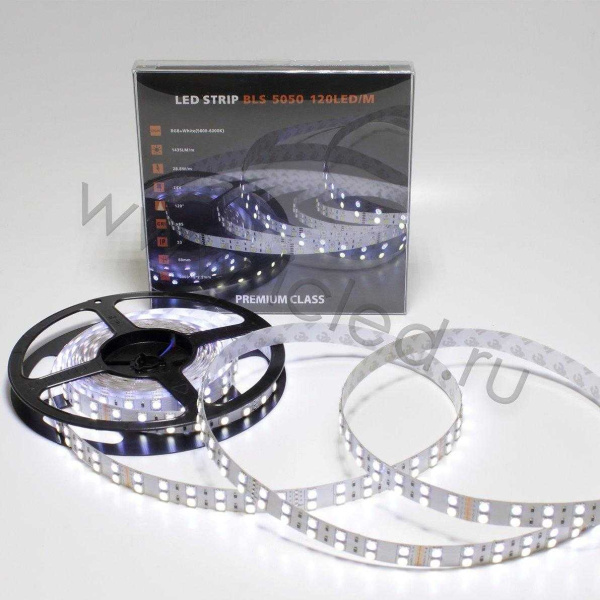 Светодиодная лента Class Premium, 5050, 120 led/m, RGBW, 24V, IP33, А13