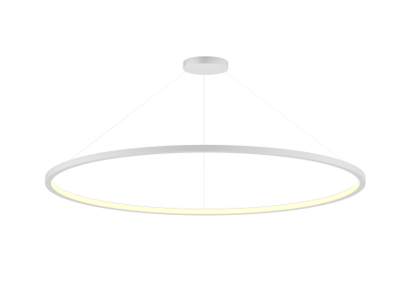 Светильник 6063 Обод (RAL9003 D1250 LT70 — 3K 55,0W 120deg)