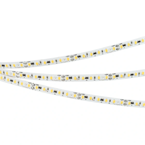 Светодиодная Лента IC-A120-8mm 24V Day5000 (9.6 W/m, IP20, 2835, 10m) (Arlight, стабилизированная)