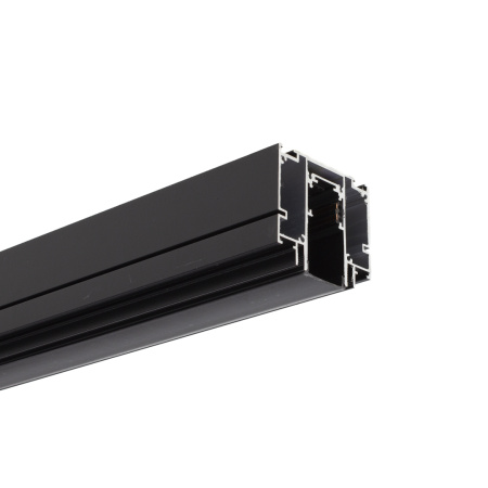 Трек для магнитных светильников 2м R20 MX103 (встраиваемый в натяжной потолок, черный)