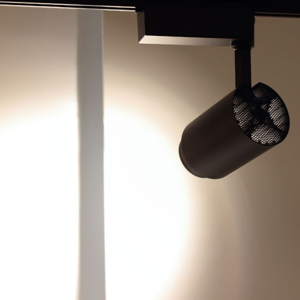 Светодиодный светильник трековый JH-GDX-05 2L PX95 (30W, 220V, day white, черный корпус)