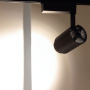 Светодиодный светильник трековый JH-GDX-05 2L PX95 (30W, 220V, day white, черный корпус)