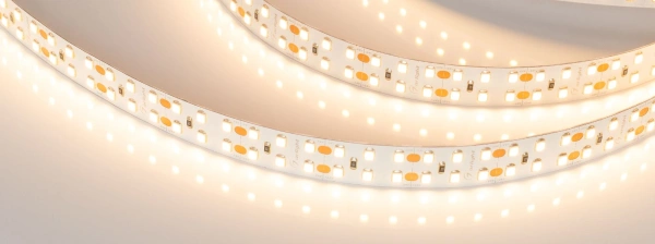 Светодиодная Лента RT-A240-15mm 24V Warm2700 CRI98 (19.2 W/m, IP20, 2835, 5m) (Arlight, Открытый)