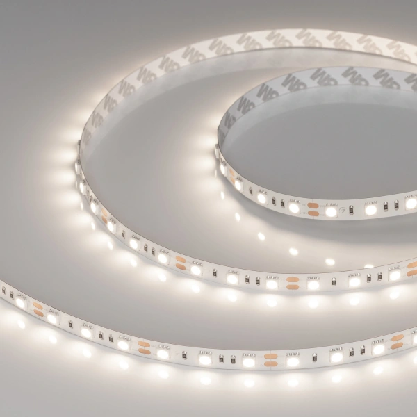 Светодиодная Лента RT-B60-10mm 12V Day4000 (14.4 W/m, IP20, 5060, 5m) (Arlight, Открытый)