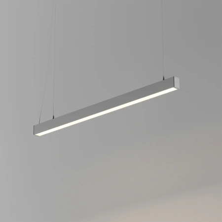 Светильник SP-LINE-HANG-4970-L970-41W Day4000 (RAL9006, 120 deg, 230V) IP33 (Arlight, Металл)