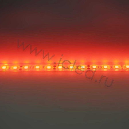 Светодиодная лента Standart PRO class, 5050, 60led/m, Red, 12V, IP68