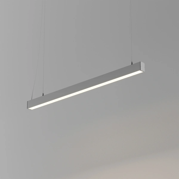 Светильник SP-LINE-HANG-4970-L970-41W Day4000 (RAL9006, 120 deg, 230V) IP33 (Arlight, Металл)