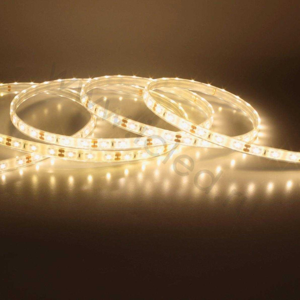 Светодиодная лента LUX class 2835 60led/m, warm white, 12V, IP68, N51