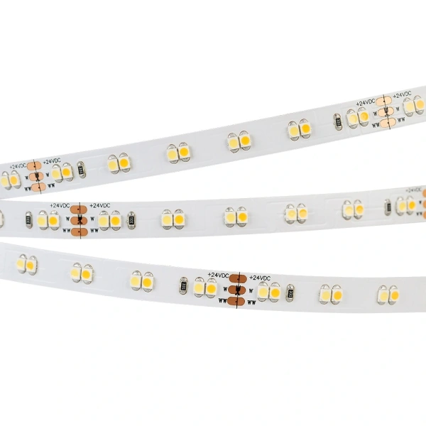 Светодиодная Лента RT 6-5000 24V White-MIX 2x (3528, 120 LED/m, LUX) (Arlight, 9.6 Вт/м, IP20)