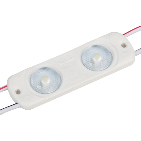 Светодиодный Модуль герметичный CRAFT-2835-2-12V White 170deg (56х17,5mm, 0.8W, IP65) (Arlight, Закрытый)