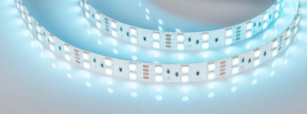 Светодиодная Лента RT-B120-15mm 24V RGB (28.8 W/m, IP20, 5060, 5m) (Arlight, Открытый)