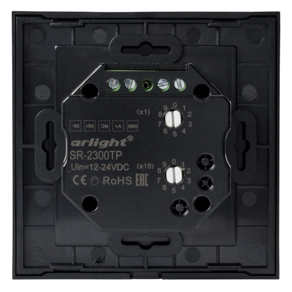 Панель SR-2300TP-IN Black (DALI, RGBW) (Arlight, -)