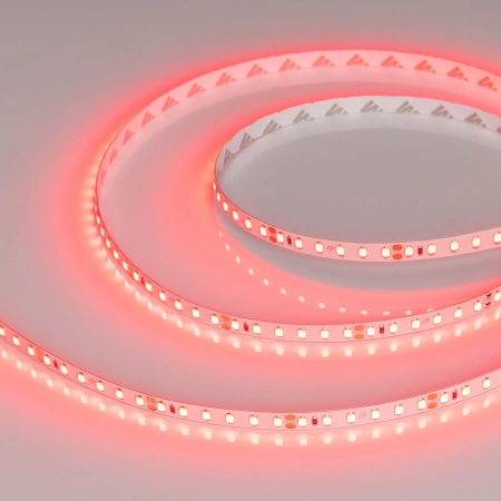 Светодиодная Лента RT-A120-8mm 24V Red (9.6 W/m, IP20, 2835, 5m) (Arlight, 9.6 Вт/м, IP20)