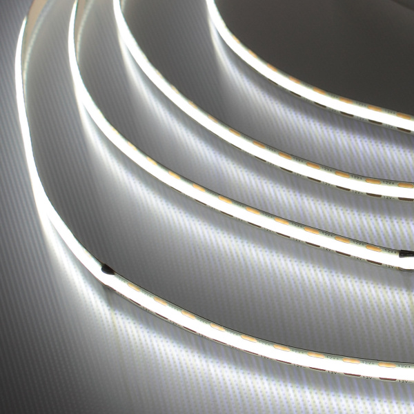 Светодиодная лента COB, 400 chip/m, white, 12V, IP20, A64