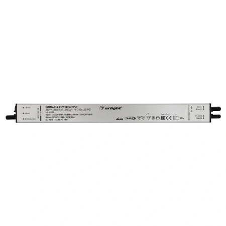 Блок питания ARPV-LG48100-LINEAR-PFC-DALI2-PD (48V, 2.08A, 100W) (Arlight, IP67 Металл, 5 лет)