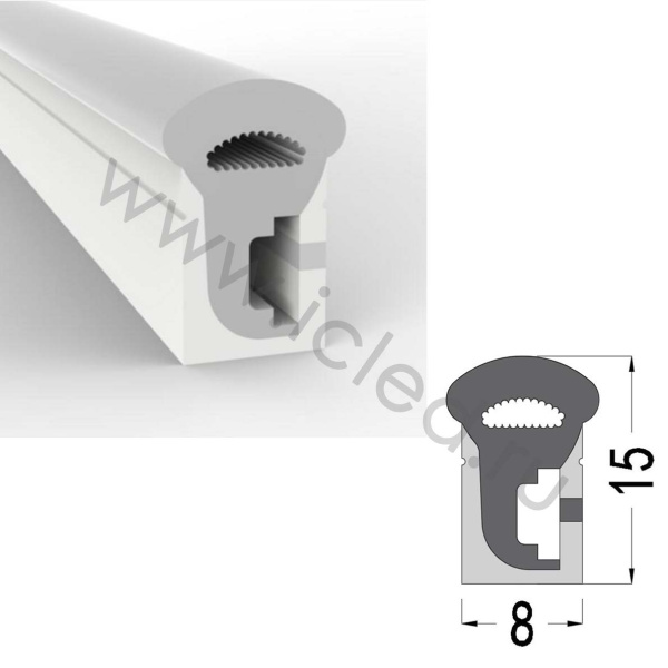 Cиликоновая оболочка T0815 S14 (8*15mm, pcb 5mm)