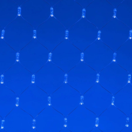 Светодиодная гирлянда ARD-NETLIGHT-CLASSIC-2000x1500-CLEAR-288LED Blue (230V, 18W) (Ardecoled, IP65)