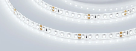 Светодиодная Лента RTW 2-5000SE 24V White 2x(3528, 600 LED, LUX) (Arlight, 9.6 Вт/м, IP65)