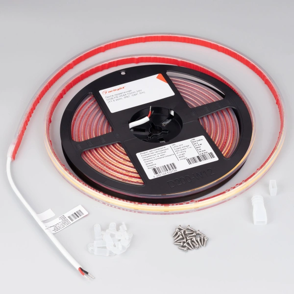 Светодиодная Лента герметичная COB-PS-X544-10mm 24V Day4000 (11.5 W/m, IP67, CSP, 5m) (Arlight, -)