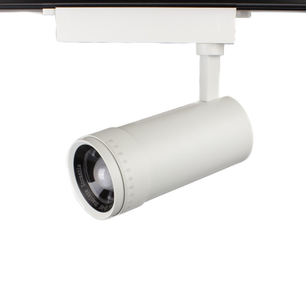 Светодиодный светильник трековый JH-GD001 2L PX53 (30W, 220V, 15-60deg, day white)