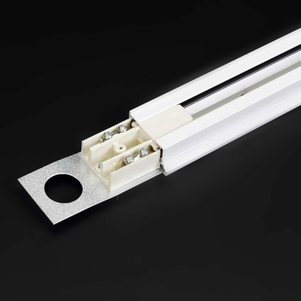 Трек для спотов 2L 1,5м NX2 (однофазный, 2 провода, белый)