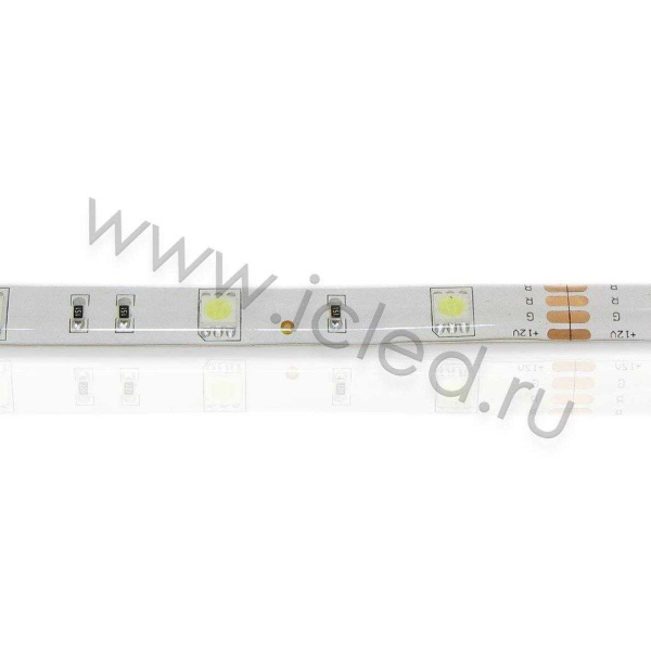 Светодиодная лента Standart class 5050, 30led/m, White, 12V, IP65