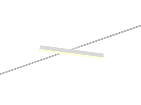 Трековый светильник 6063 5050 TR2 (RAL9003 500mm Prizma — 4K 19W)