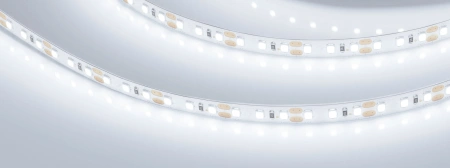 Светодиодная Лента RT-A120-8mm 12V Cool 8K (14.4 W/m, IP20, 2835, 5m) (Arlight, Открытый)